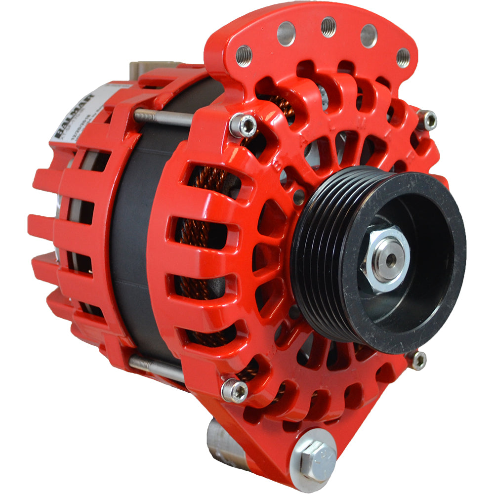 Balmar Alternator 1-2" Single Foot K6 Serpentine Pulley - 170A - 12V — marine alternators