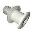 Johnson Pump Thru-Hull - 1-1/2" - White — marine thru-hull fittings