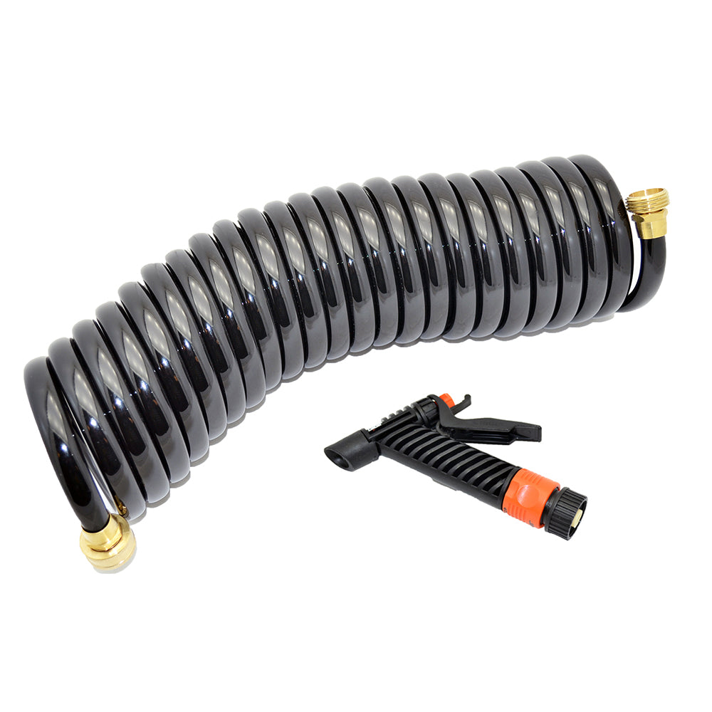 Johnson Pump Washdown Spray Pistol Connector w/25' Hose — marine washdown / pressure pumps