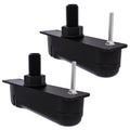 Raymarine HV-300TH Plastic Transducer Thru-Hull Pair - 6M Cable — marine transducers