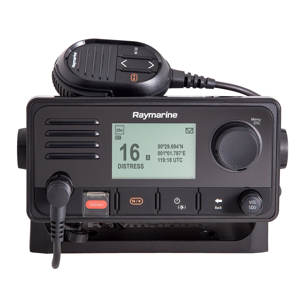 Raymarine Ray73 VHF Radio w/AIS Receiver — marine vhf - fixed mount