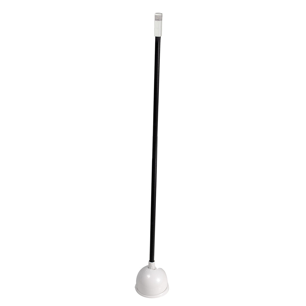 Lumitec Contour Anchor Light - 39" - Black Shaft White Base — marine navigation lights