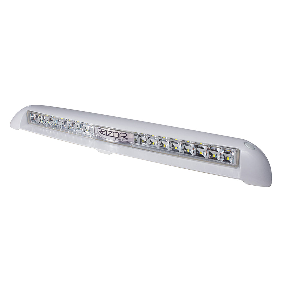 Lumitec Razor 18" Light Bar -Flood - White — marine light bars