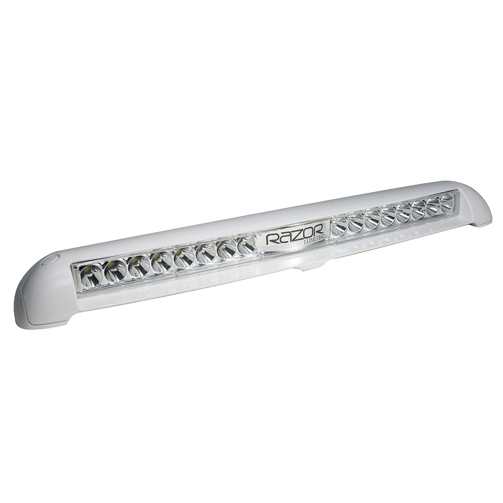 Lumitec Razor Light Bar - Spot - Flush Mount - White — marine light bars