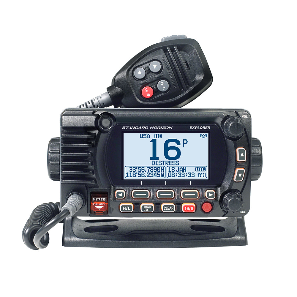 Standard Horizon GX1850 Fixed Mount VHF - NMEA 2000 - Black — marine vhf - fixed mount