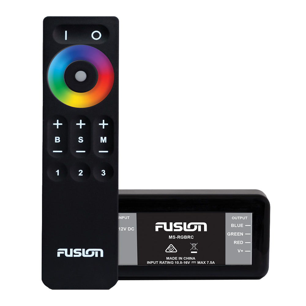 Fusion MS-RGBRC RGB Lighting Control Module w/Wireless Remote Control — marine accessories