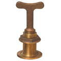 GROCO Garboard Drain w/Inside T-Handle Plug — marine fittings