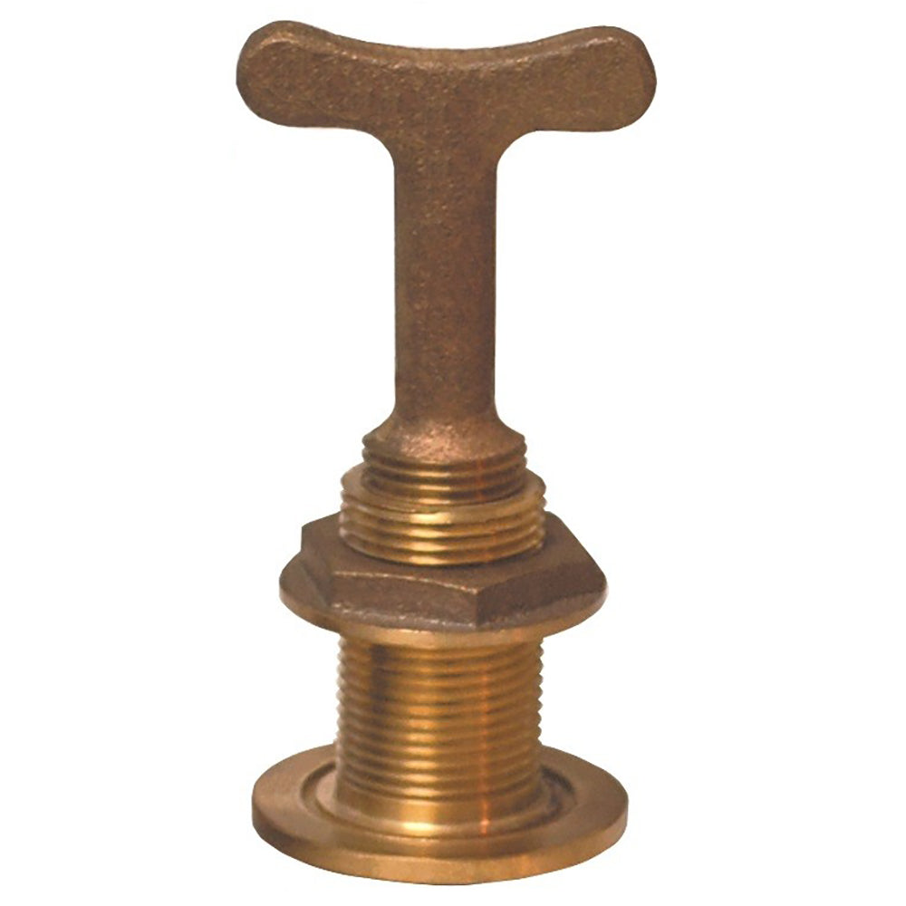GROCO Garboard Drain w/Inside T-Handle Plug — marine fittings