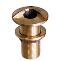GROCO 1" Bronze High Speed Thru-Hull Fitting w/Nut — marine thru-hull fittings
