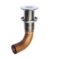 GROCO 1-1/2" Hose Barb Stainless Straight Deck Drain — marine fittings