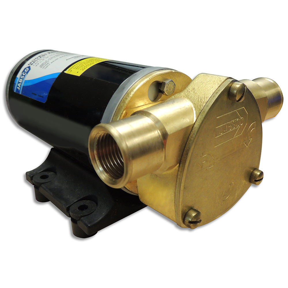 Jabsco Ballast King Bronze DC Pump w/o Switch - 15 GPM — marine ballast pumps