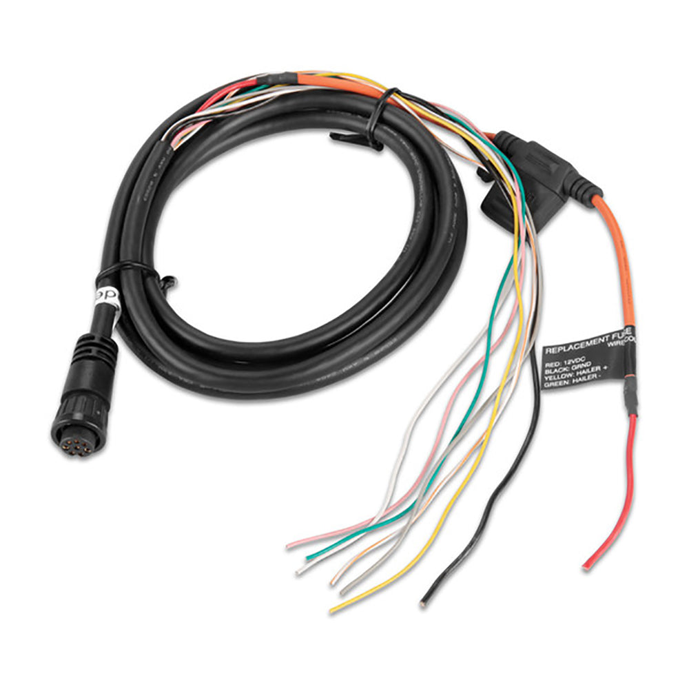 Garmin NMEA 0183 Power/Hailer Cable — marine nmea cables & sensors