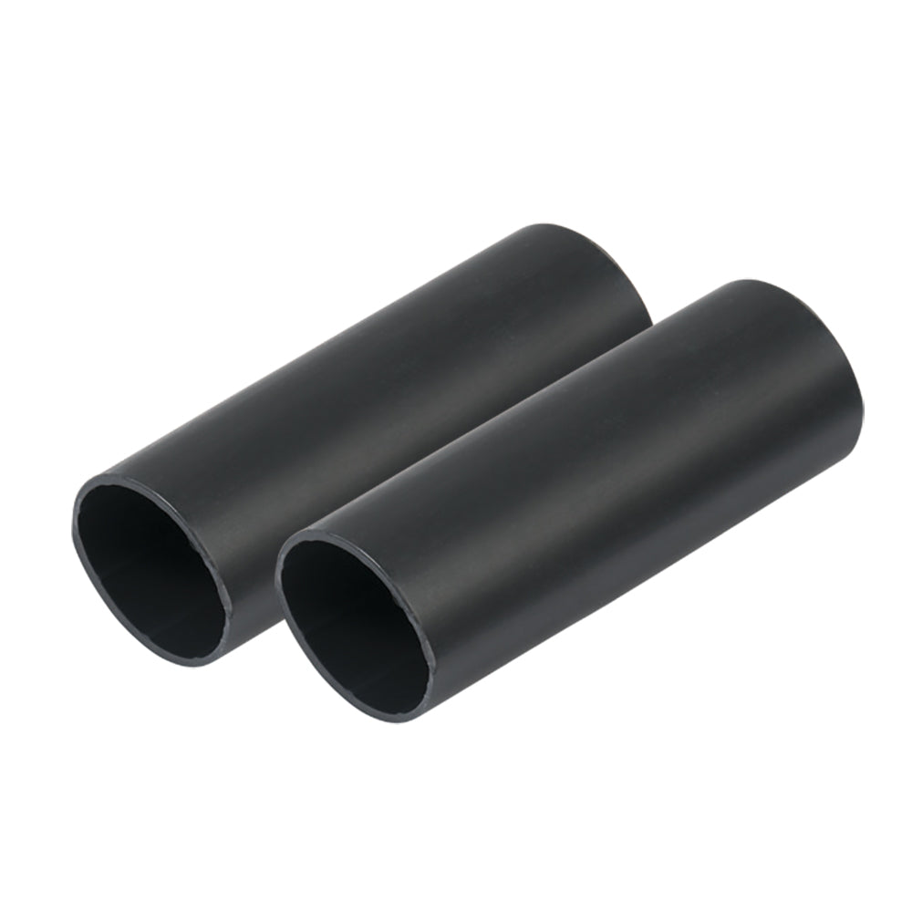 Ancor Battery Cable Adhesive Lined Heavy Wall Battery Cable Tubing (BCT) - 1" x 6" - Black - 2 Pieces — marine wire management
