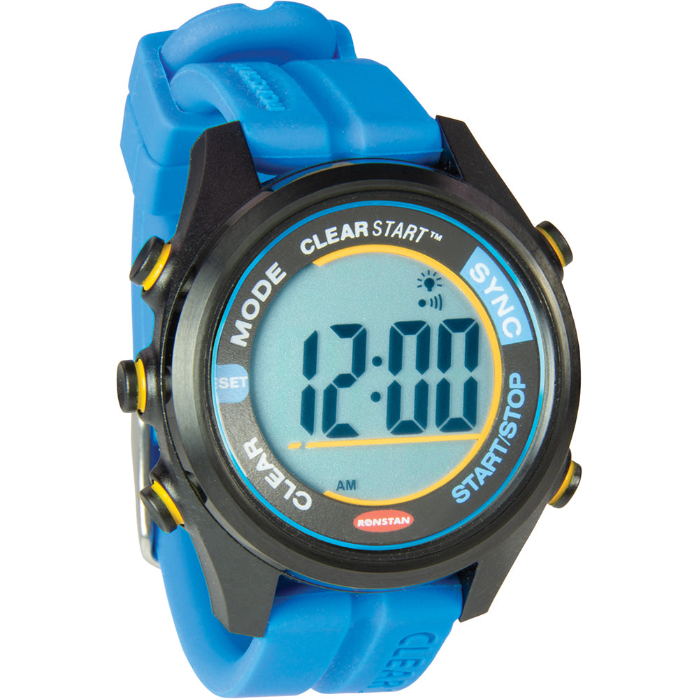 Ronstan ClearStart™ 40mm Sailing Watch- Blue — marine accessories
