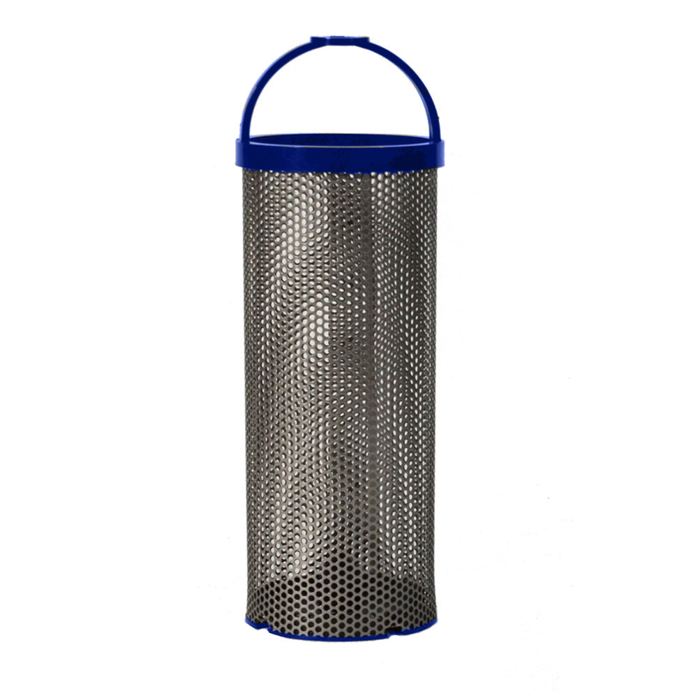 GROCO BS-14 Stainless Steel Basket - 3.1" x 16.0" — marine strainers & baskets
