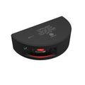 Lopolight Series 101-002 - Port Side Light - 1NM - Vertical Mount - Red - Black Housing — marine navigation lights