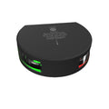 Lopolight Lopolght Series 201-004 - Starboard & Port Sidelight - 2NM - Vertical Mount - Green/Red - Black Housing — marine navigation lights