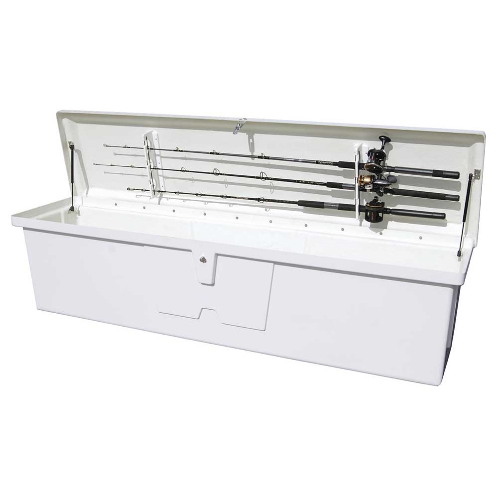 Taylor Made Stow 'n Fisherman's Go Dock Box - 95" x 24" x 22" - X-Large — marine docking accessories