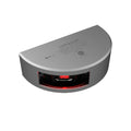 Lopolight Series 301-002 - Port Sidelight - 2NM - Vertical Mount - Red - Silver Housing — marine navigation lights