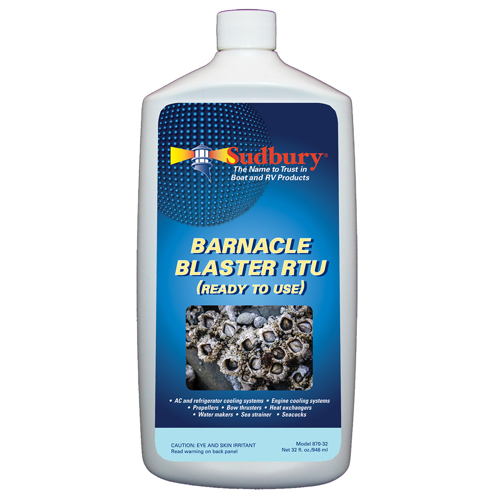Sudbury Barnacle Blaster RTU Ready To Use - 32oz — marine cleaning
