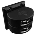 Lopolight Series 301-006 - Double Stacked Stern Light - 2NM - Vertical Mount - White - Black Housing — marine navigation lights