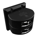 Lopolight Series 301-106 - Double Stacked Stern Light - 3NM - Vertical Mount -White - Black Housing — marine navigation lights