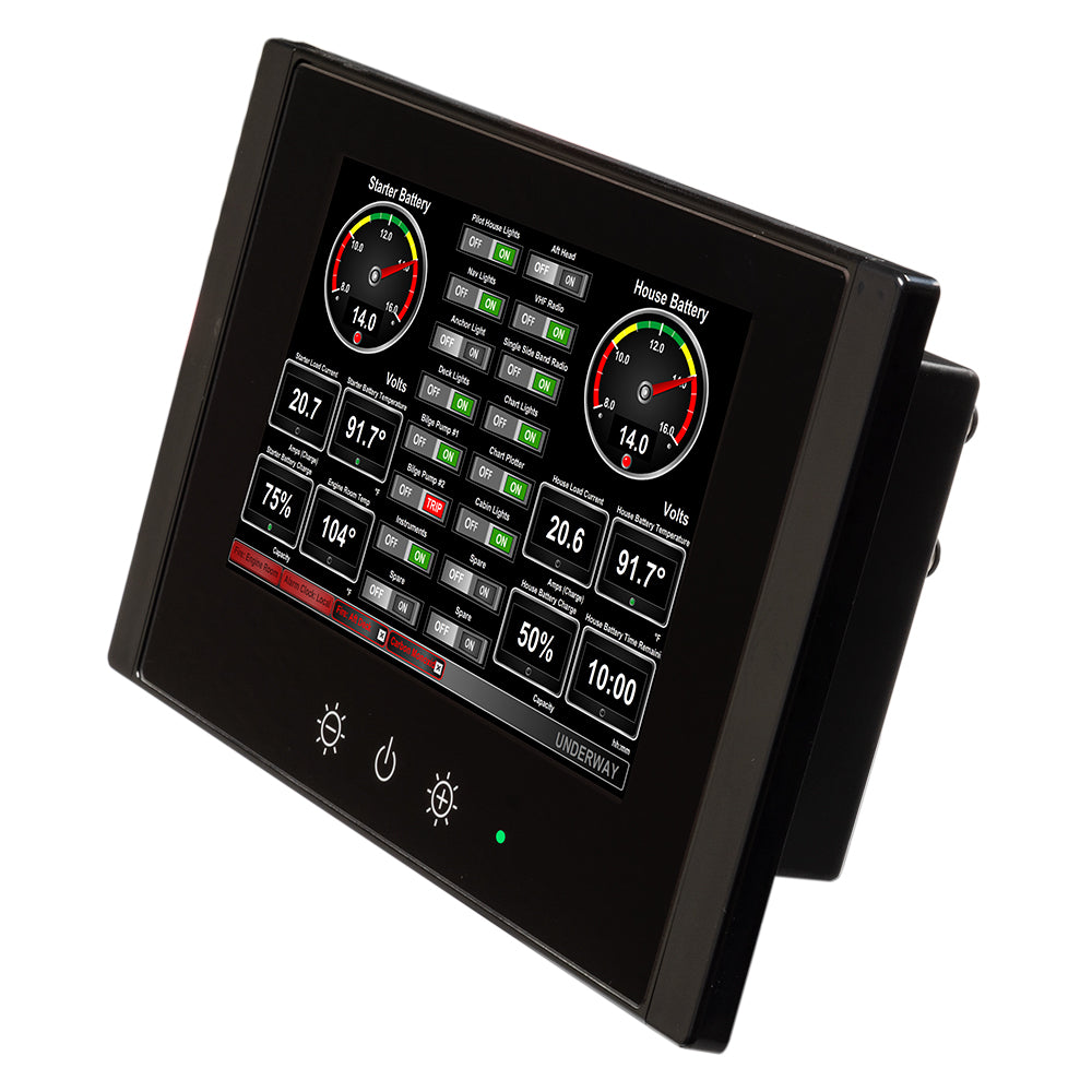 Maretron 8" Vessel Monitoring & Control Touchscreen — marine instruments