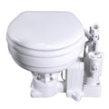 Raritan PH PowerFlush Electric/Manual Toilet - Marine Size - 12v - White — marine marine sanitation
