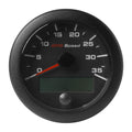 Veratron 3-3/8" (85mm) OceanLink® GPS Speedometer - Black Dial & Bezel (0-35 K/MPH/KMH) — marine gauges
