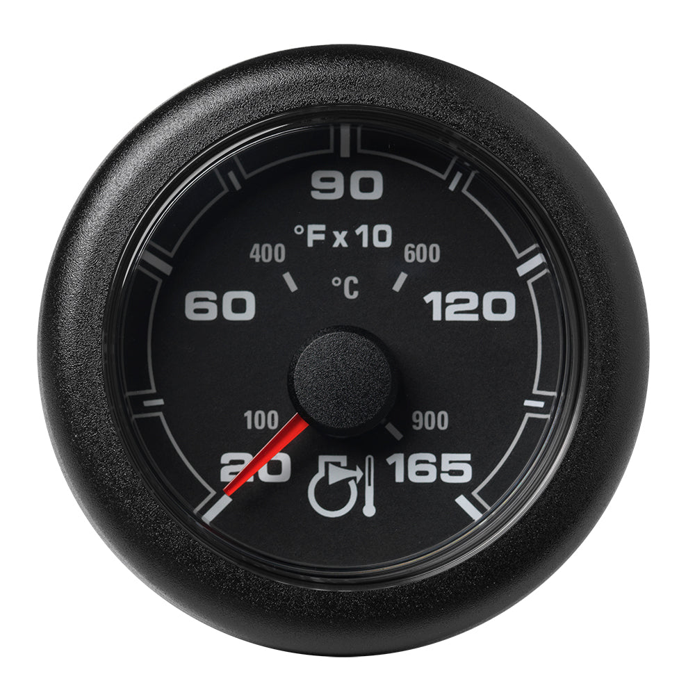 Veratron 52MM (2-1/16") OceanLink Pyrometer Gauge (1650° F/900° C) - Black Dial & Bezel — marine gauges