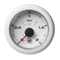 Veratron 52MM (2-1/16") OceanLink Boost Pressure Gauge - 2 Bar/30PSI - White Dial & Bezel — marine gauges
