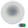 Shadow-Caster LED Lighting Shadow-Caster Color-Changing White, Blue & Red Dimmable - White Powder Coat Down Light — marine interior / courtesy light