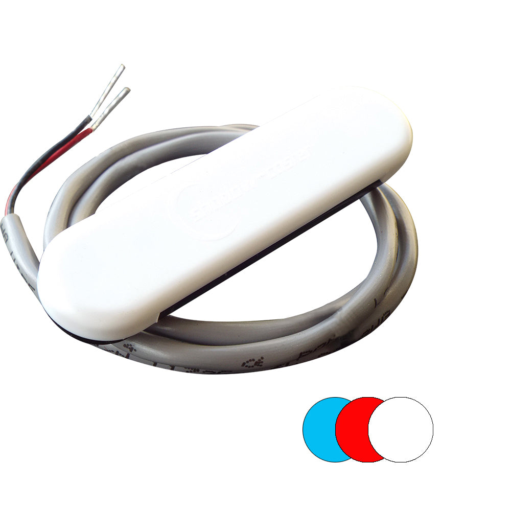 Shadow-Caster LED Lighting Shadow-Caster Multi-Color Courtesy Light w/2' Lead Wire White Abs Cover — marine interior / courtesy light