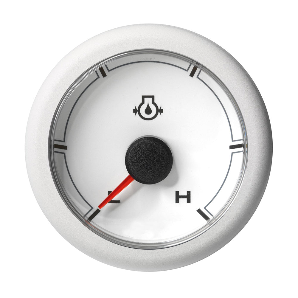 Veratron 52MM (2-1/16") OceanLink Engine Oil Pressure Gauge - Low/High (150 PSI) - White Dial & Bezel — marine gauges