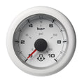 Veratron 52MM (2-1/16") OceanLink Engine Oil Pressure - 10 Bar/150 PSI - White Dial & Bezel — marine gauges