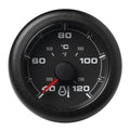 Veratron 52MM (2-1/16") OceanLink Temperature 120°C/250°F - Black Dial & Bezel — marine gauges