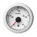 Veratron 52MM (2-1/16") OceanLink Fuel Level Gauge - White Dial & Bezel — marine gauges