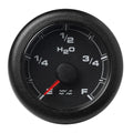 Veratron 52MM (2-1/16") OceanLink Waste Water Gauge - Black Dial & Bezel — marine gauges