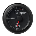 Veratron 52MM (2-1/16") OceanLink Engine Trim Gauge - Black Dial & Bezel — marine gauges