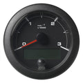 Veratron 3-3/8" (85mm) OceanLink Tachometer 3000 RPM - Black Dial & Bezel — marine gauges