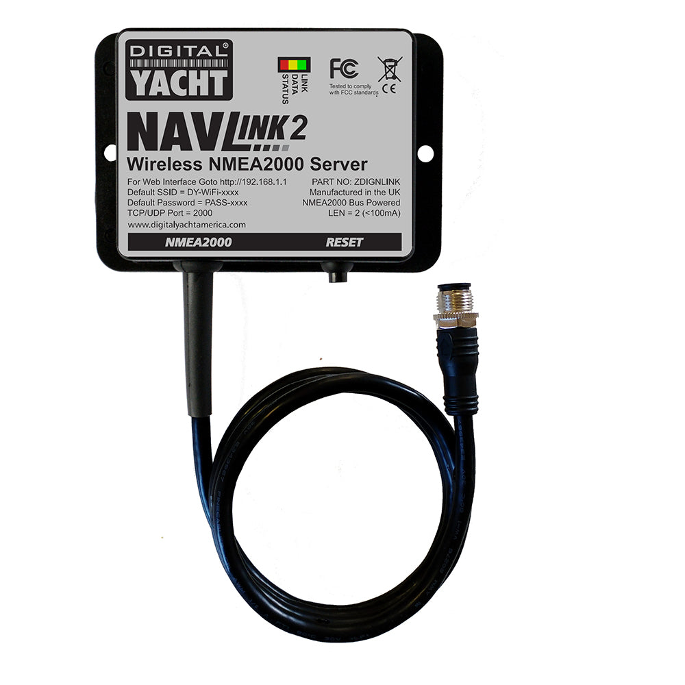 Digital Yacht NavLink 2 NMEA 2000 to WiFi Gateway — marine nmea cables & sensors
