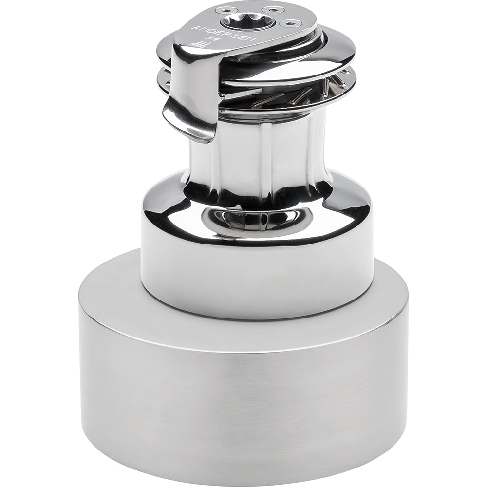 ANDERSEN 34ST Compact Above Deck Electric FS Winch Variable Speed - 24V — marine winches