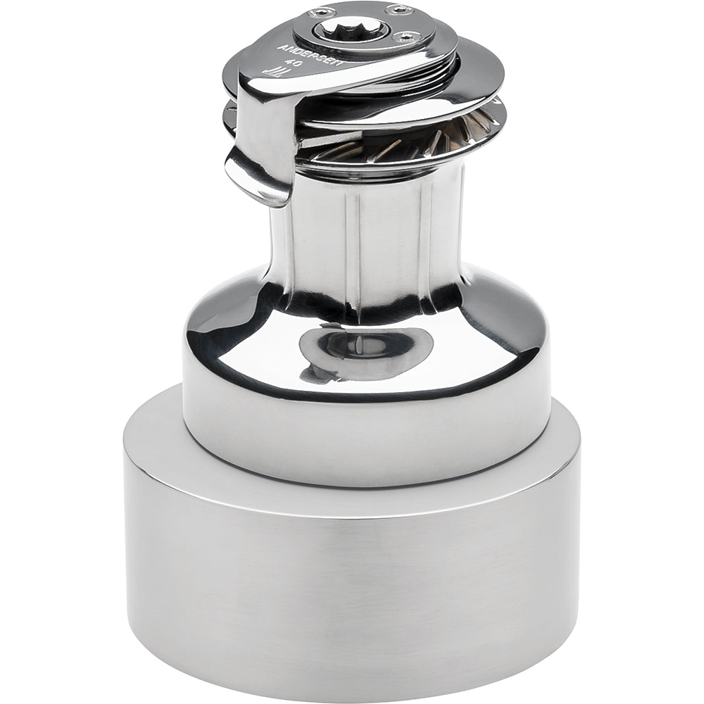 ANDERSEN 40ST Compact Above Deck Electric FS Winch Variable Speed - 12V — marine winches