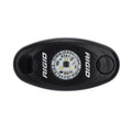RIGID Industries A-Series Black High Power LED Light Single - Amber — marine interior / courtesy light