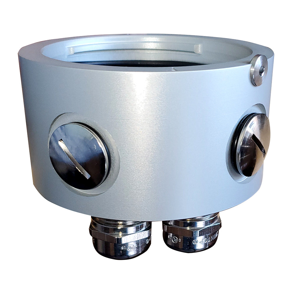 Lopolight Aluminum Mounting Base - Silver Housing — marine accessories