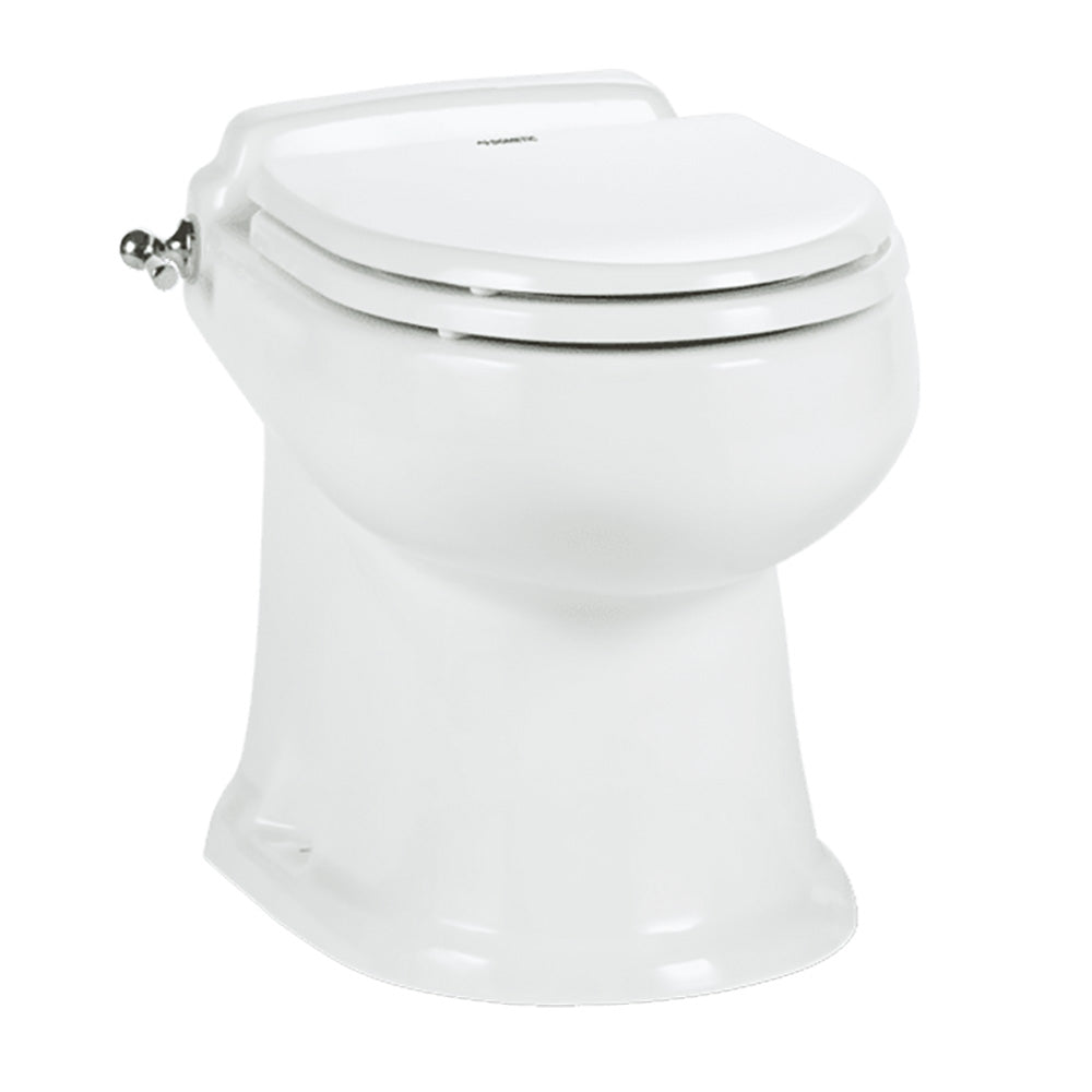 Dometic MasterFlush 8740 White Electric Macerating Toilet - Raw/Fresh Water — marine marine sanitation