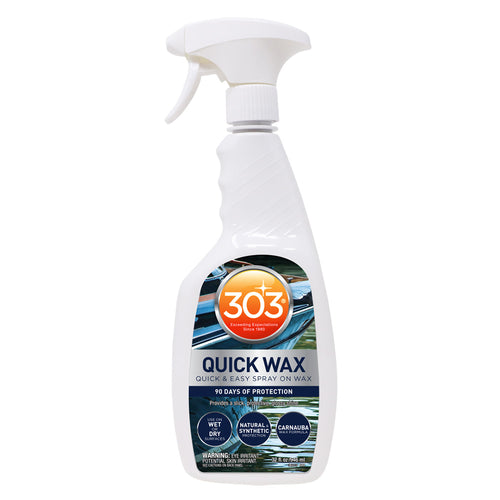 303 Marine Quick Wax - 32oz — marine cleaning