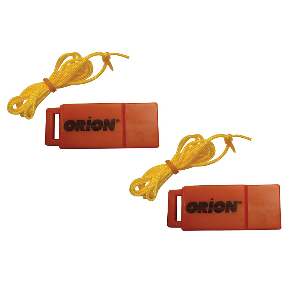 Orion Safety Whistle w/Lanyards - 2-Pack — marine outdoor