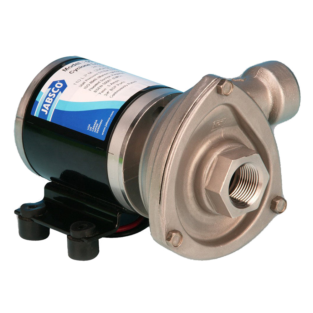 Jabsco Low Pressure Cyclone Centrifugal Pump - 24V — marine washdown / pressure pumps