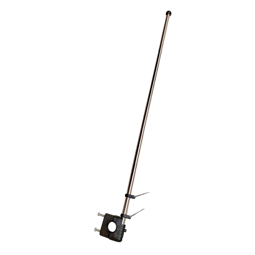Sea-Dog Stainless Steel Rail Mount Flagpole - 30" — marine accessories